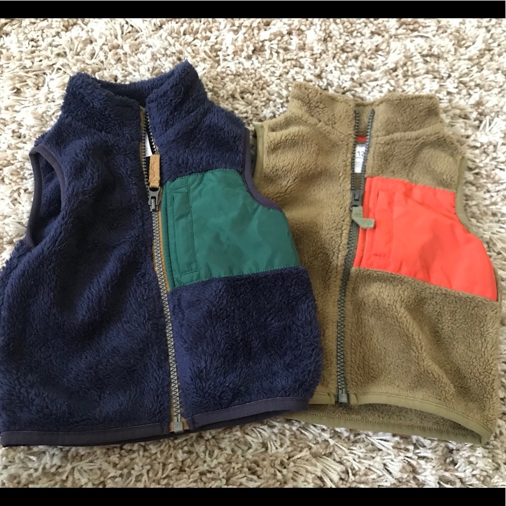 Bundle of Carter’s Fleece Vests